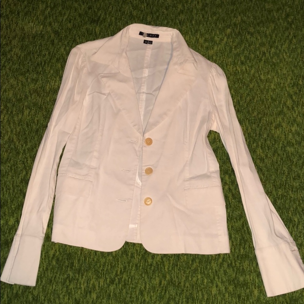 White blazer